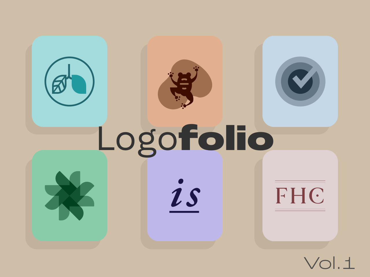 Logofolio Vol.1 — a collection of logos