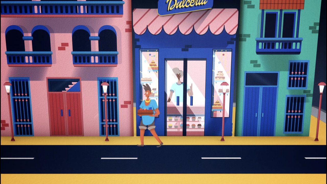 El Toque storyboard frame